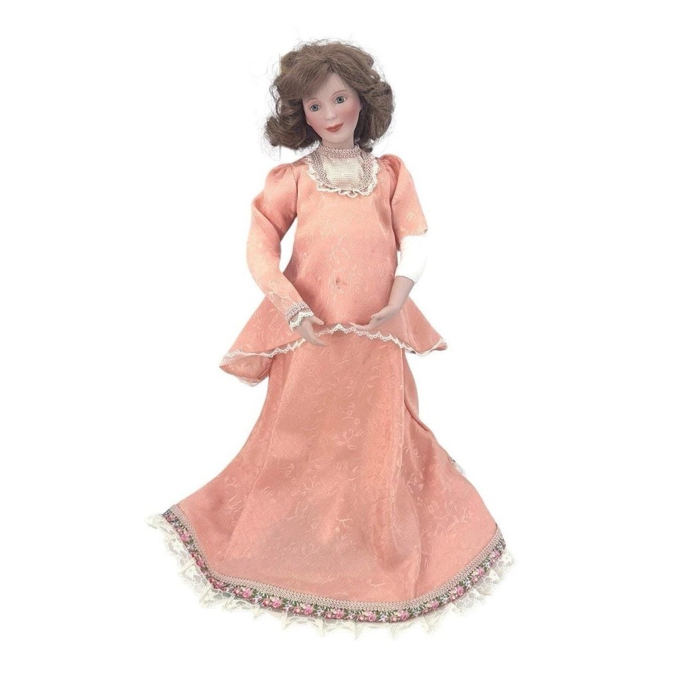 Vintage Sandra Kuck Expectant Moments Mother & Child Porcelain Doll COA As Is
